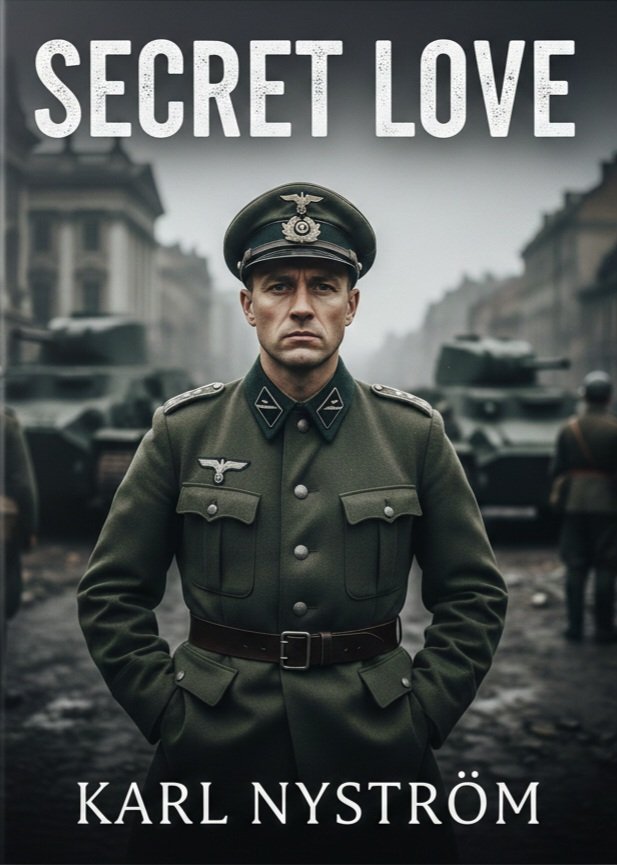 Secret Love historical World War II romance book cover